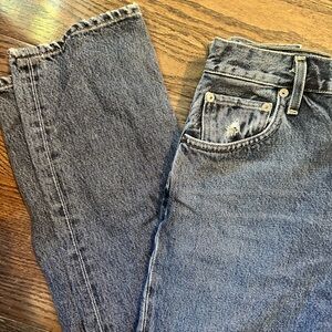 Agolde High Rise 90s Straight Leg Jeans